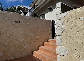 福岡市南区　住宅アプローチ外構